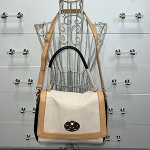 Emma Fox leather shoulder/crossbody bag